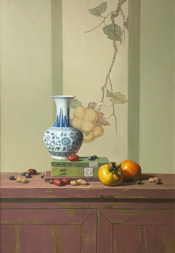 Realism Still life:zen art c170