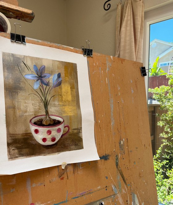 Crocus in a Teacup I