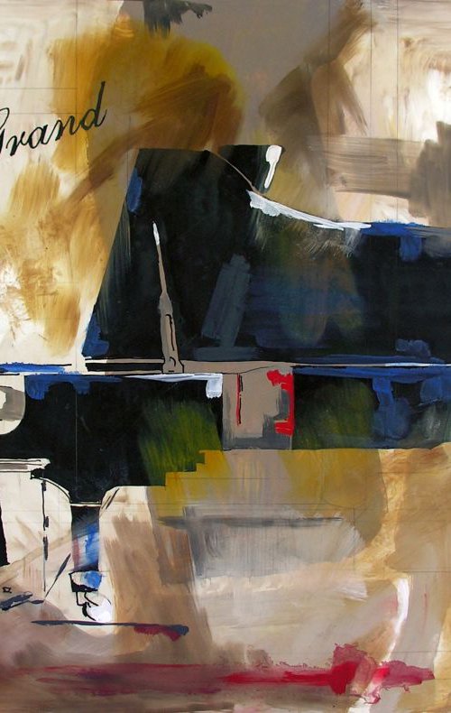 Concert Grand  35" x 23" by Joe McHarg