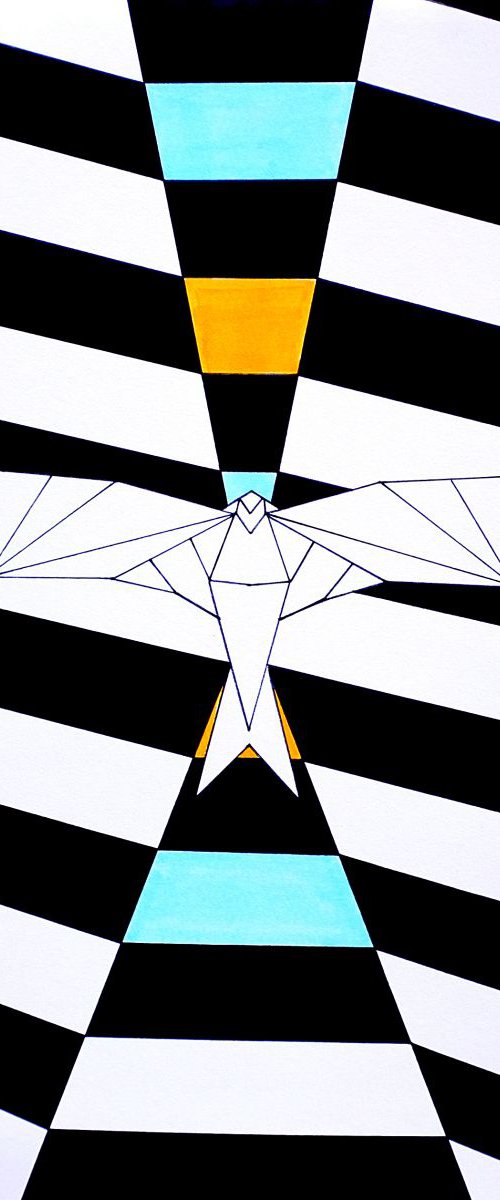 Origami 108 by Lili A Phelouzat