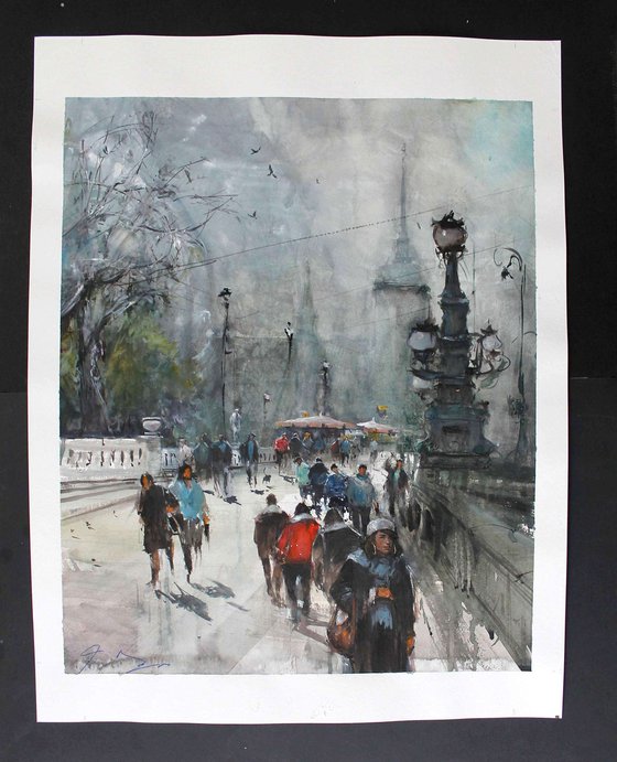 Winter in Volksgarten Park