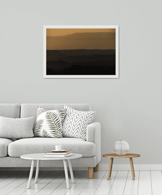 Sunrise over Ramon crater #2 | Limited Edition Fine Art Print 1 of 10 | 90 x 60 cm