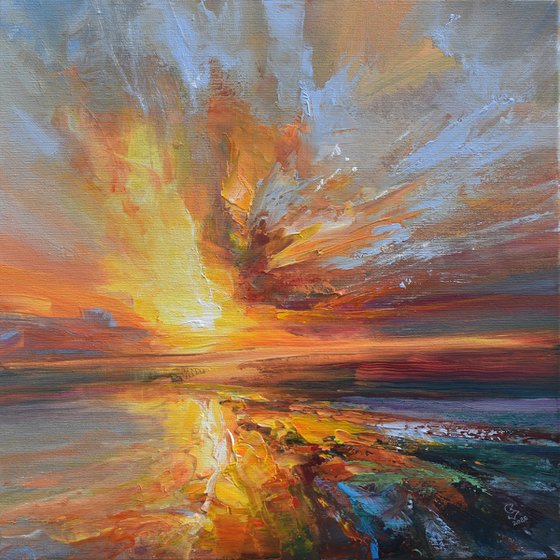 Impressions of the sunset 5
