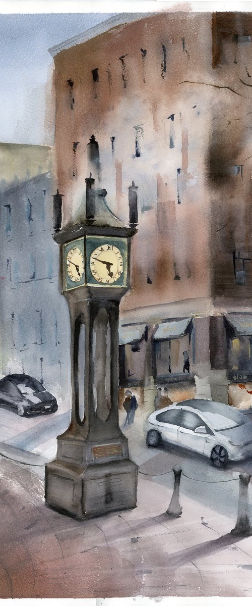 Gastown Steam Clock by Olga Tchefranov (Shefranov)