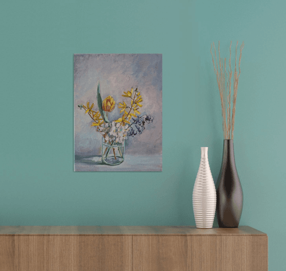 Still-life "Bouquet of spring flowers"