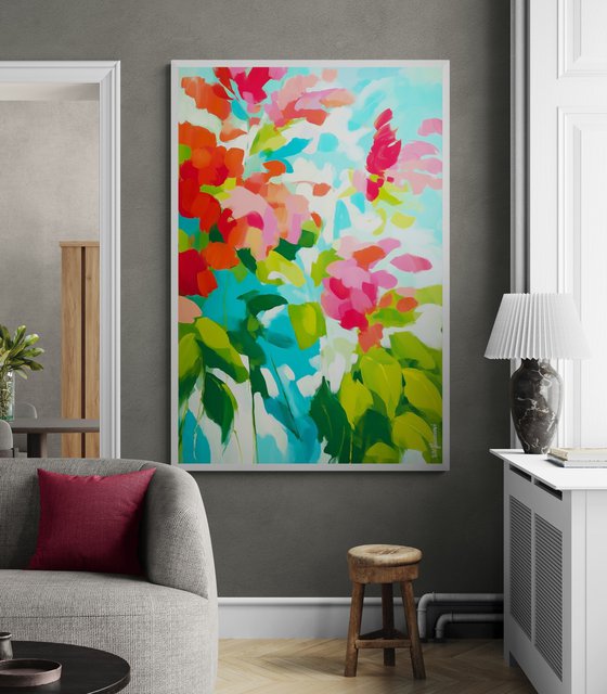 The rays touch the leaves #9