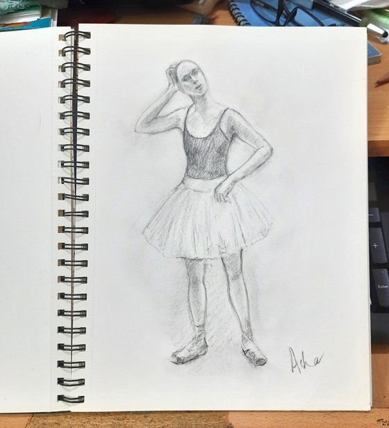 Ballerina Sketch 21