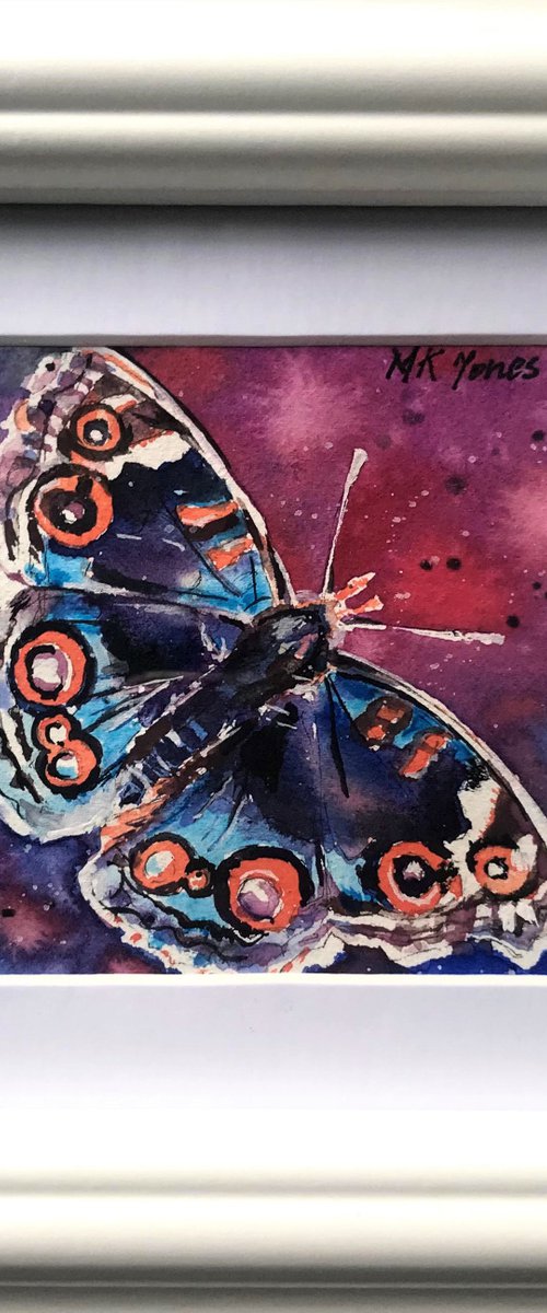 Blue Butterfly by Monika Jones