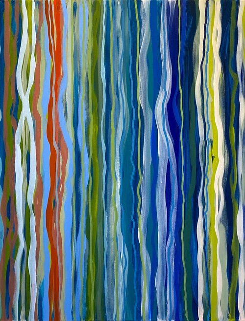 Funky Forest - 168 x 92 cm by George Hall