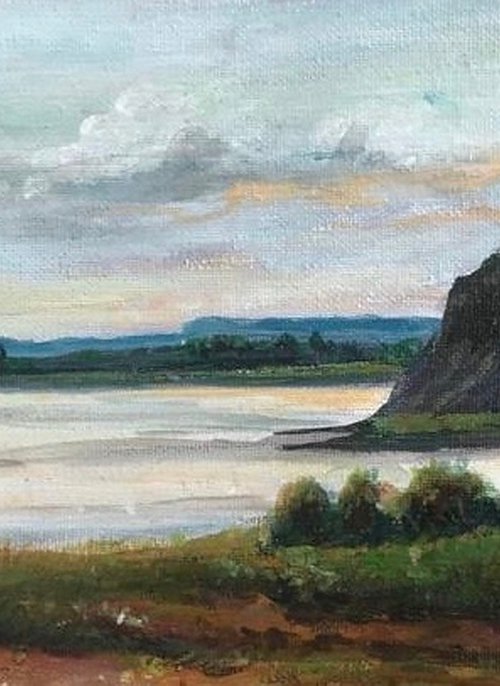 Siniy Utes (Blue Cliff) by Olga McNamara BiennaleArtist