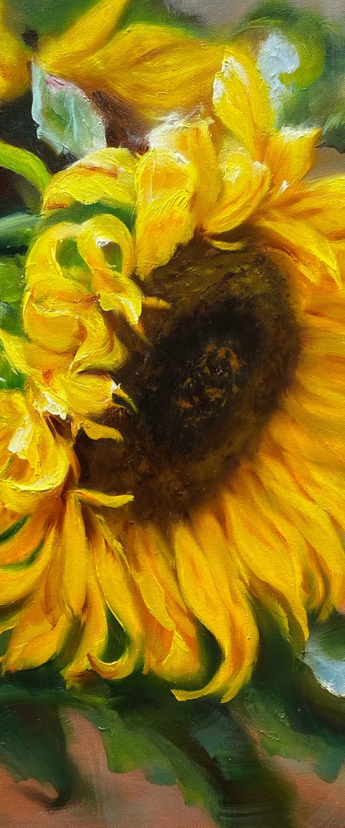 Sunflower by Farzaneh Maddahi