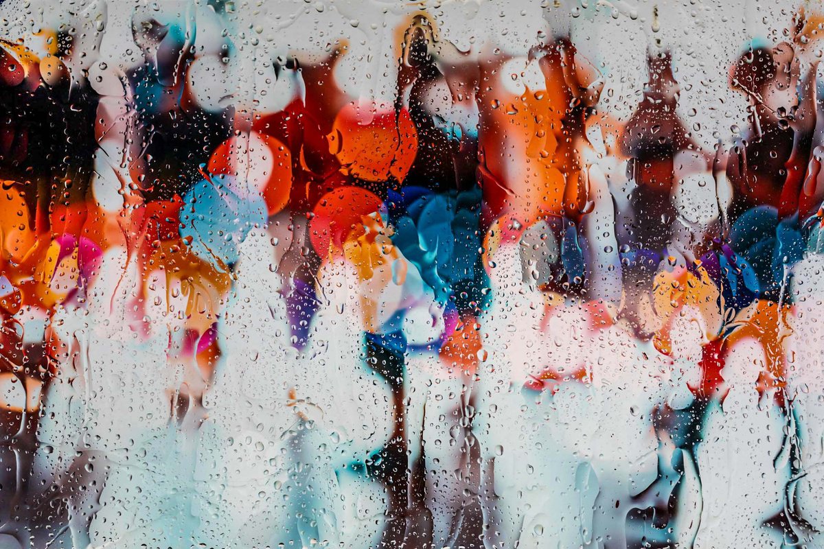 Abstract Cityscapes Photograph By Sven Pfrommer, 47 X 31", Rainy Days In Saigon Xi, Original Artwork