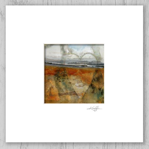 Mystical Land 203 - Textural Landscape Painting by Kathy Morton Stanion by Kathy Morton Stanion