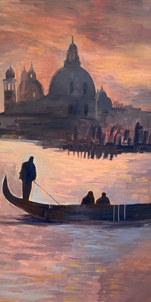 Venice evening by Dasha Pogodina