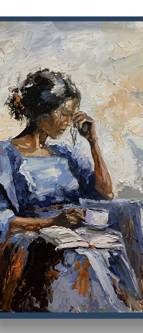 Quiet blue afternoon. by Vita Schagen