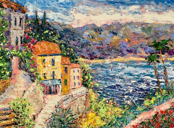 French Riviera landscape