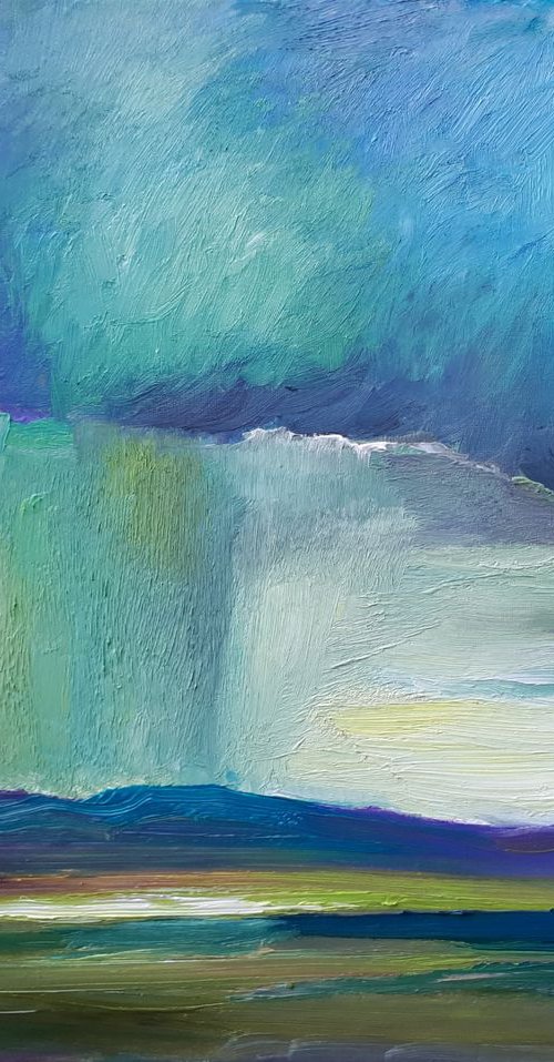 Horizontal thinking (40x50cm) by Simon Tünde