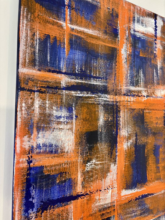 Echoes of Fire 50x90х2 cm