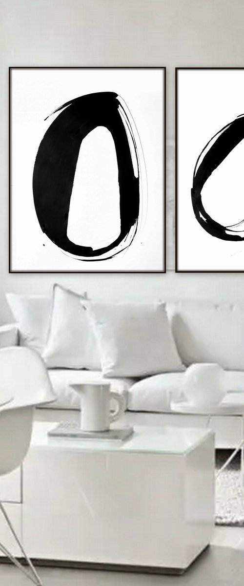Abstract artwork by Nadia Moniatis