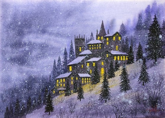 A fabulous evening in the mountains