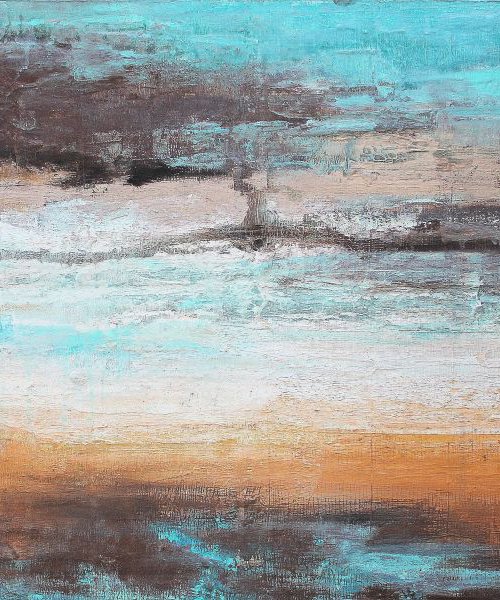 Sea Breeze - Landscape Painting by Elizabeth Moran