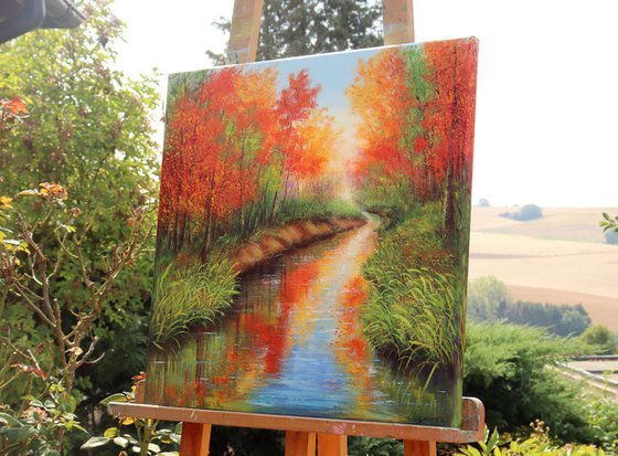 The colorful autumn