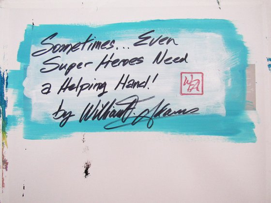 Sometimes Even Superheroes ...