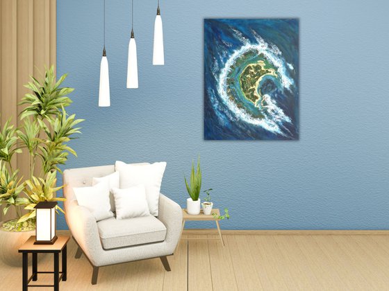 Lagoon-Whirl of Waves