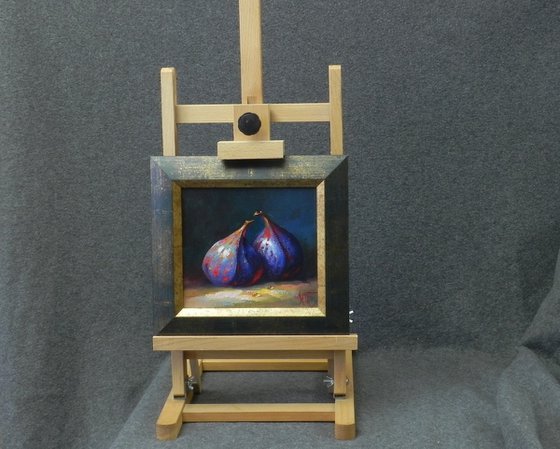 "Figs" Original still life Framed