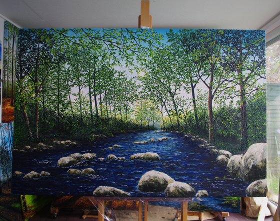 A Secret Forest river