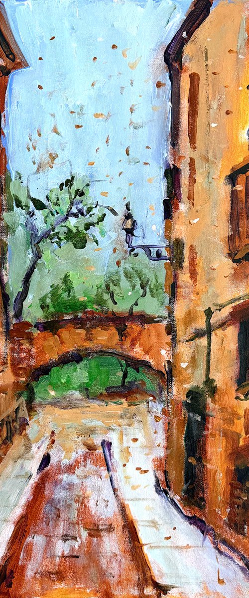 Windy Day in Segovia by Mutlu Ertac