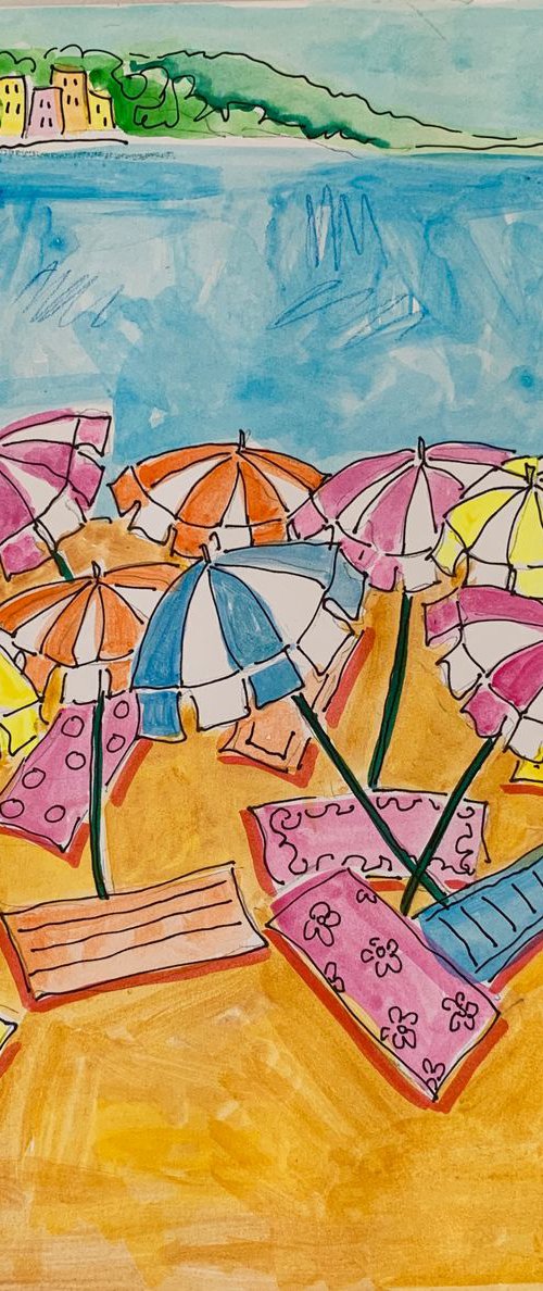 “Parasol Sketch” by Holly Wojahn