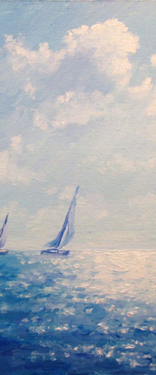 Horizon. Sunny day by Oleh Rak
