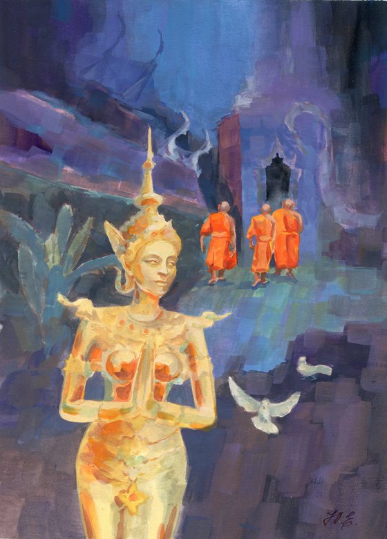 Triptych Thailand Bangkok