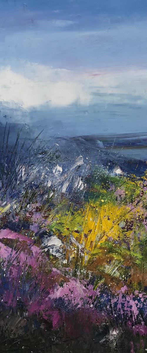 Gorse at Brentor by Laure Bury