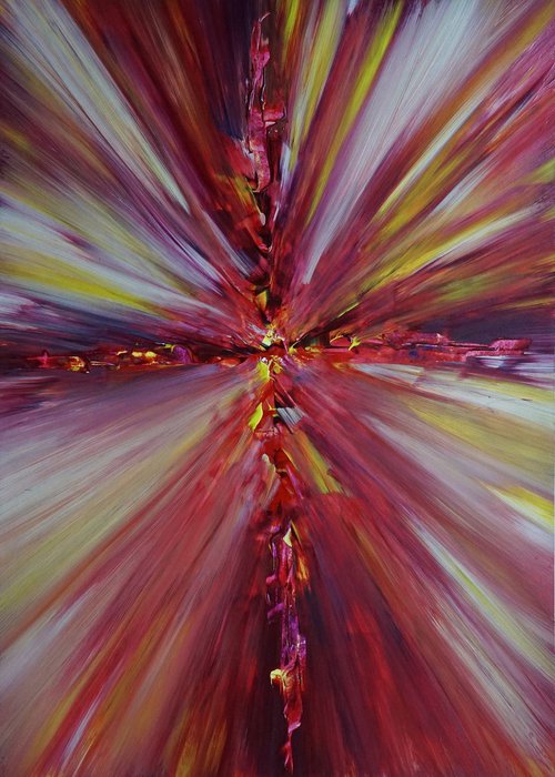 Multi Color Cross-Examination Explosion 02 by Richard Vloemans