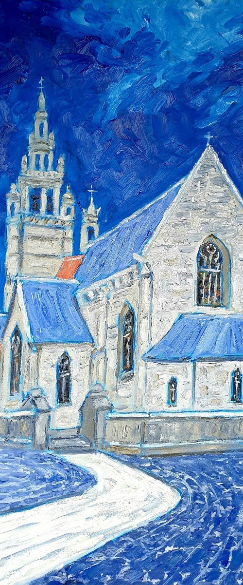 roscoff church by Colin Ross Jack