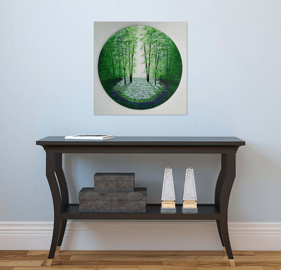 Emerald and Evergreen Wood