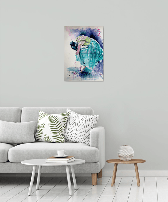Resting ballerina II