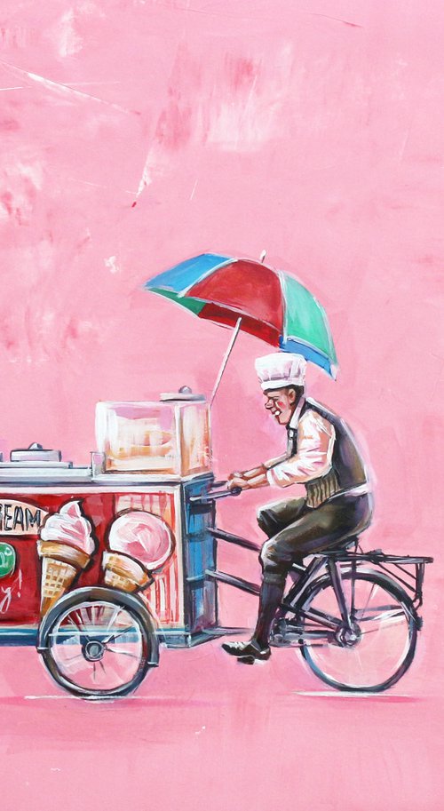 Ice Cream Cart. Nostalgic. Childhood by Trayko Popov