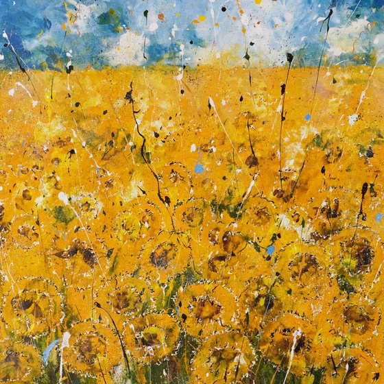 Sunflowers Horizon