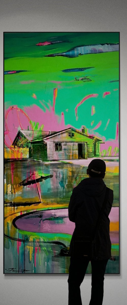 Pink pool 2 by Yaroslav Yasenev