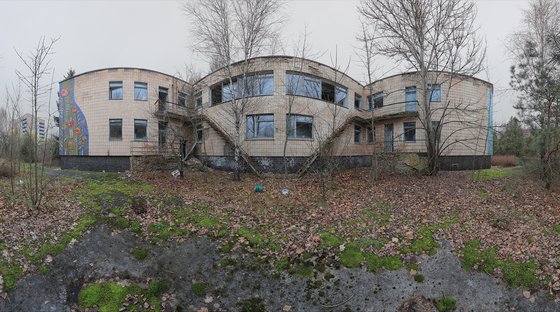 #30. Pripyat Kindergarten yard 1 - XL size