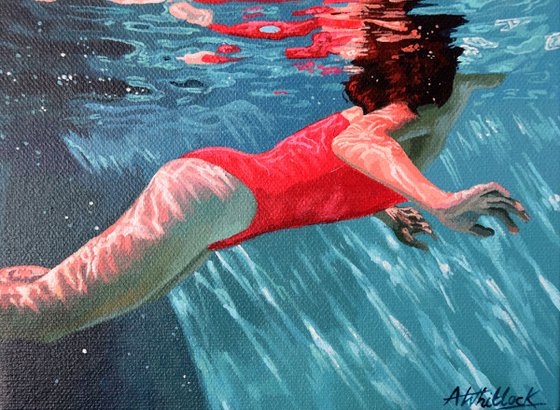 Reincarnation - Swimming Painting