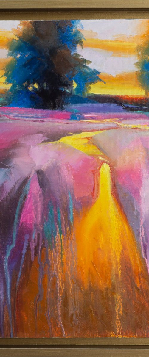 ABSTRACT LANDSCAPE 45 by Oleksii Vylusk