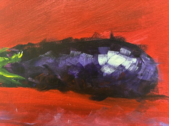 Deep Violet Aubergine