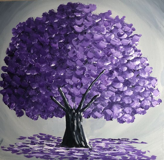 Magical Purple Tree