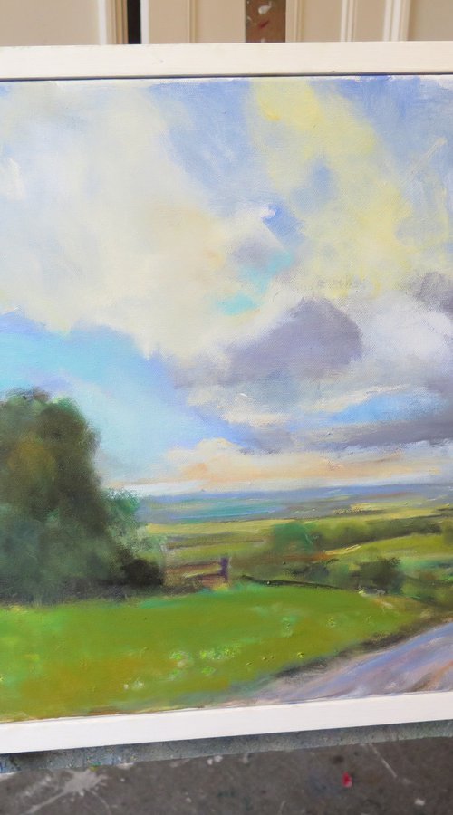 Above Kirby Underdale by Malcolm Ludvigsen