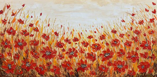 Red Poppy by Olga Tkachyk