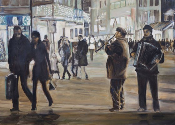 Night Scene In The City